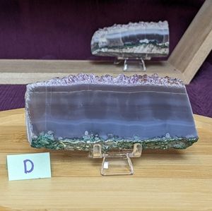 Beautiful Brazilian Amethyst Slice D